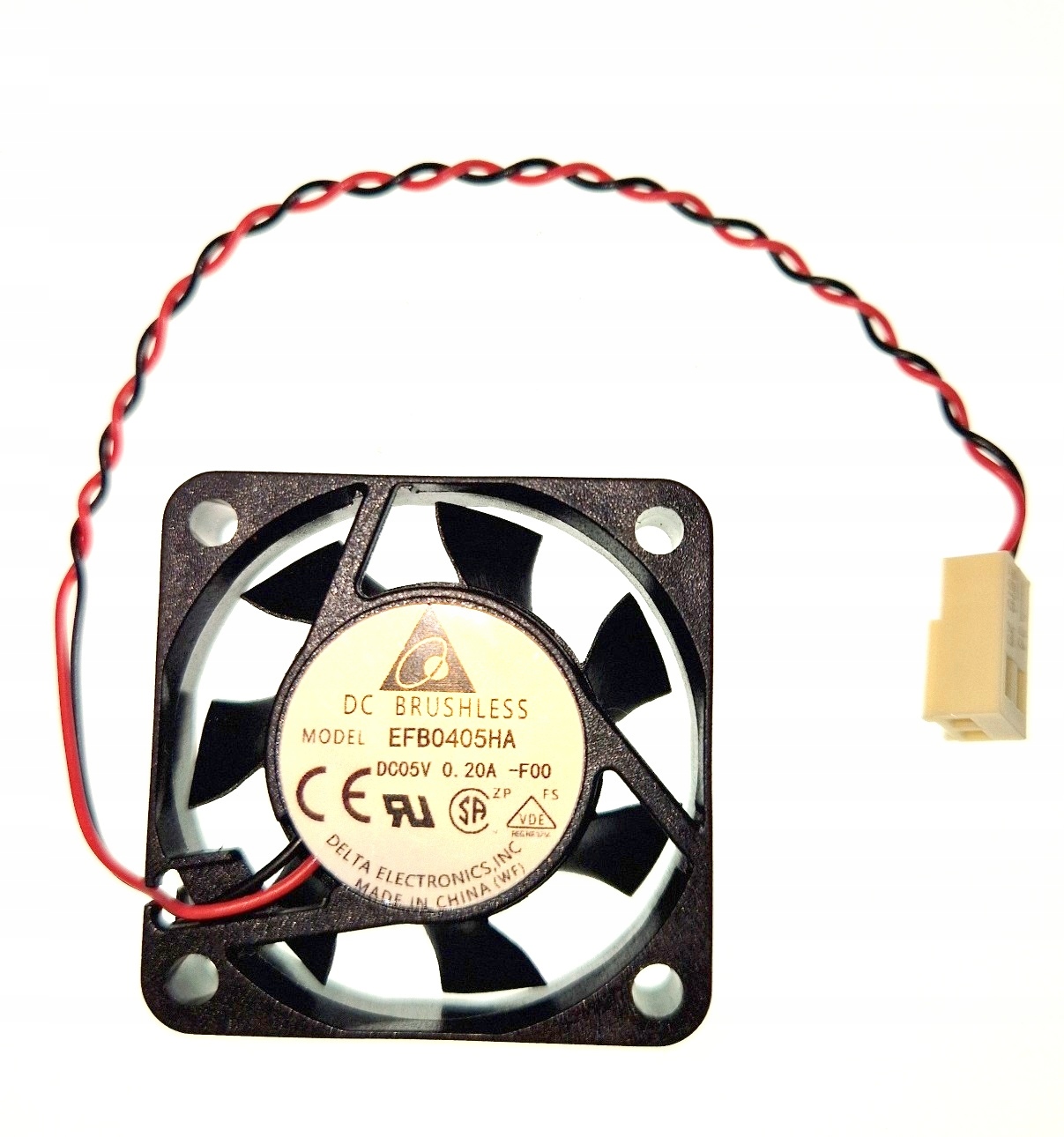 Wentylator Delta EFB0405HA-F00 40x40x10 cm, 5V 0,2A 2PIN