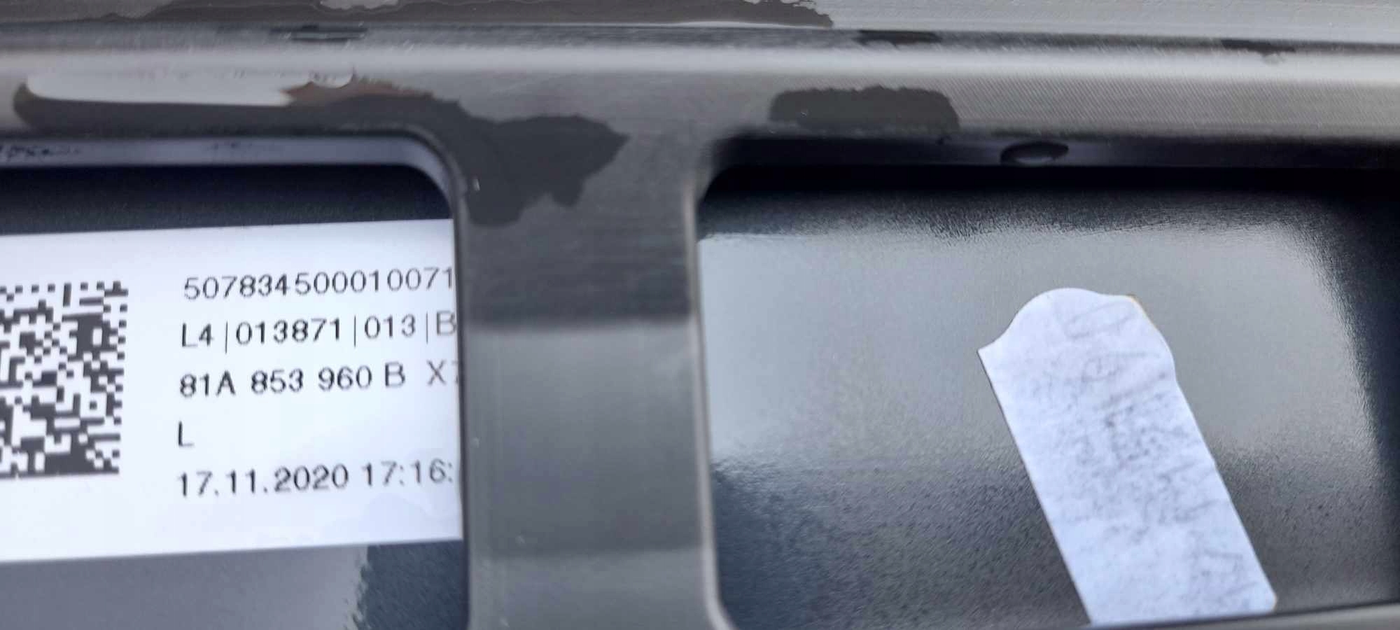 moulding door front right AUDI Q2 GA 2017- 81A853960B