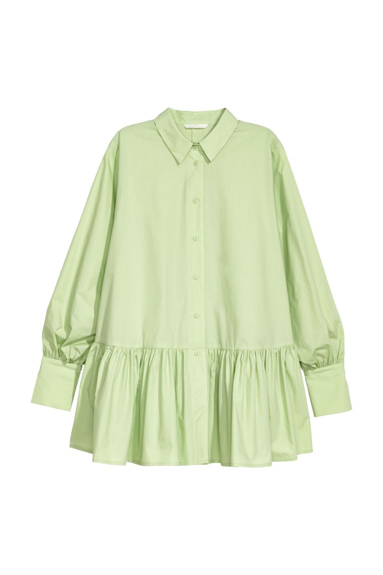 

H&m Bluzka z falbaną rozm. 40,L