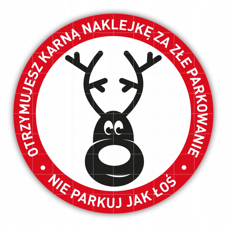 

Karne naklejki za złe parkowanie