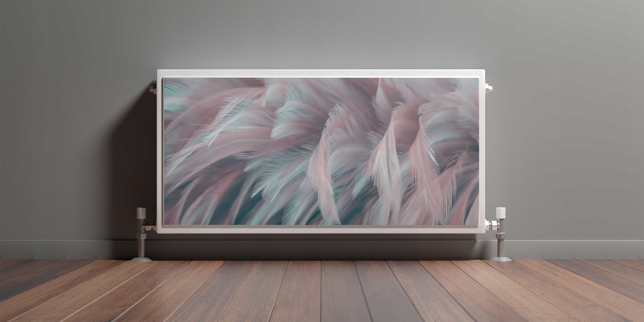 MASKOWNICA MAGNETYCZNA Na Kaloryfer PIÓRA 100x60 Stan opakowania oryginalne