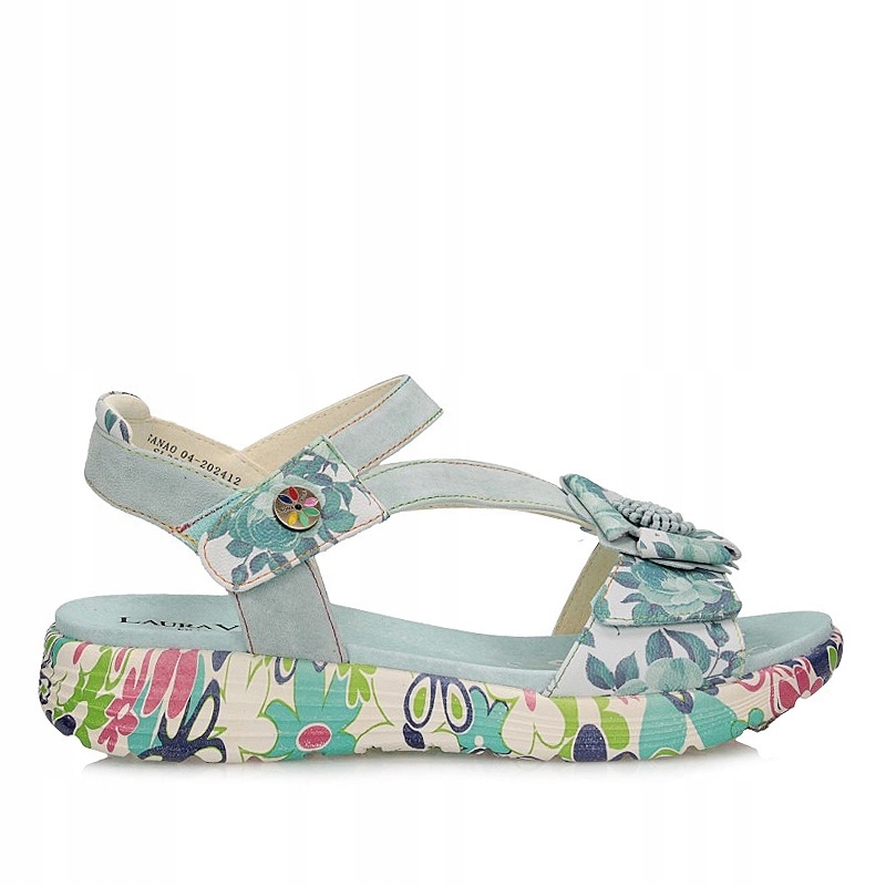 Lehké sandály Laura Vita 0006765 Sanao 04 Ciel SL333-4