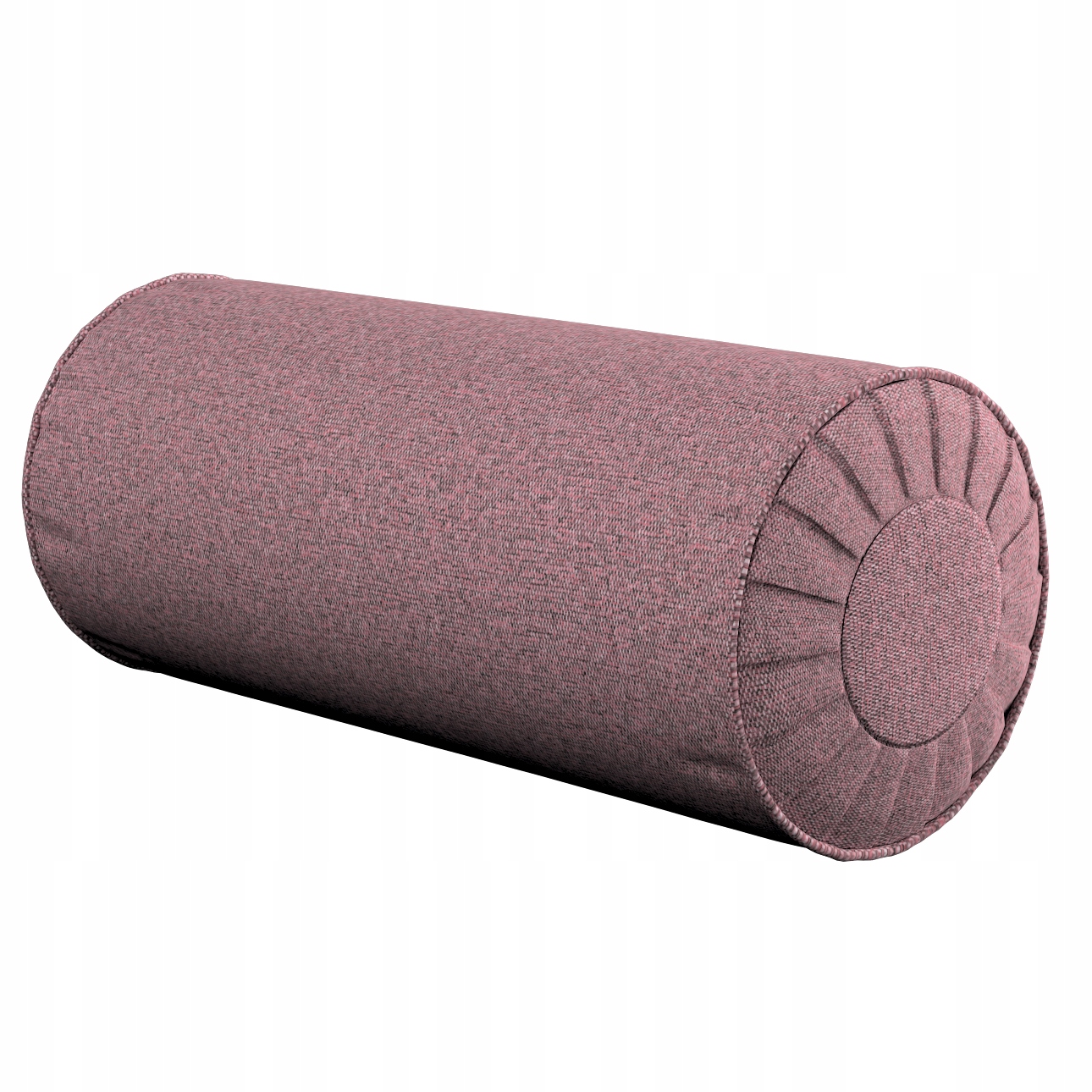 Dekoria Polštář váleček se záložkami růžový