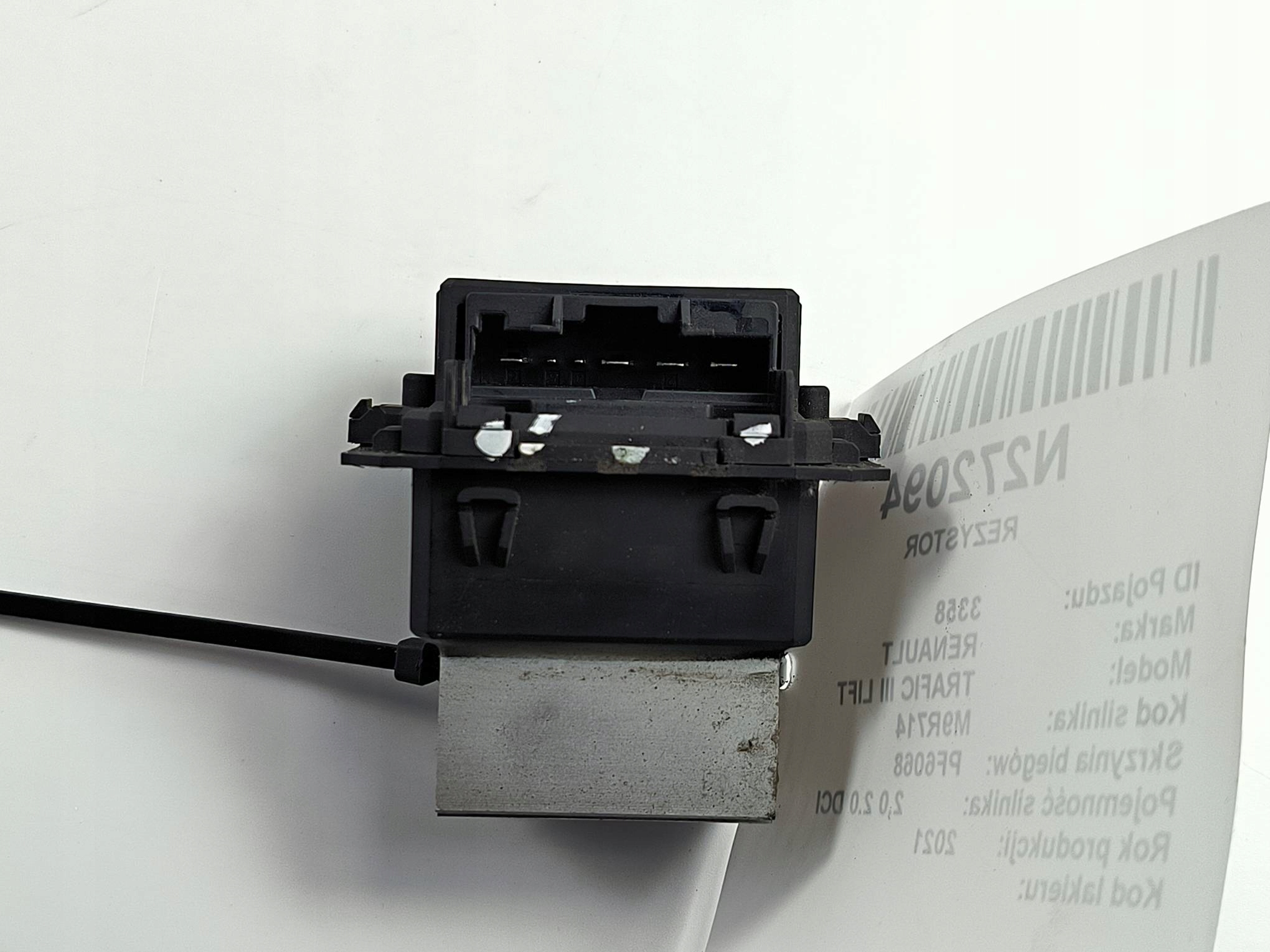 resistor, rheostat, regulator T1031331M-D RENAULT TRAFIC III LIFT