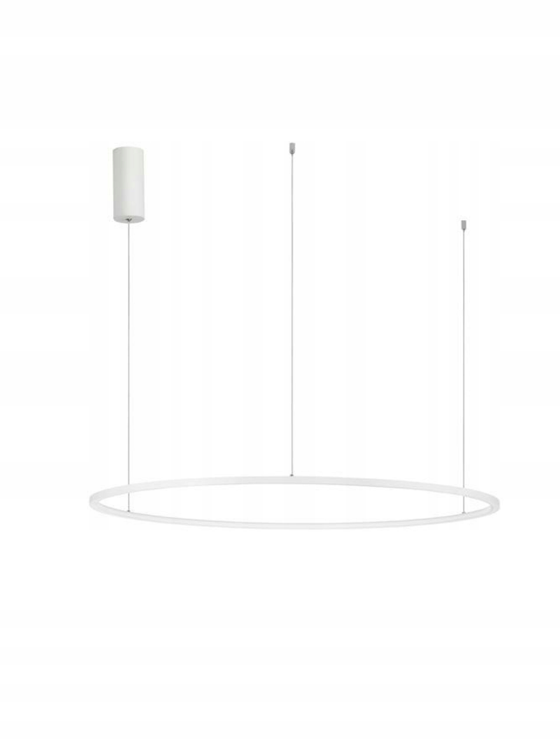 Nova Luce závěsné svítidlo Tarquin bílý hliník a akryl Led 58W 230V 3000K I