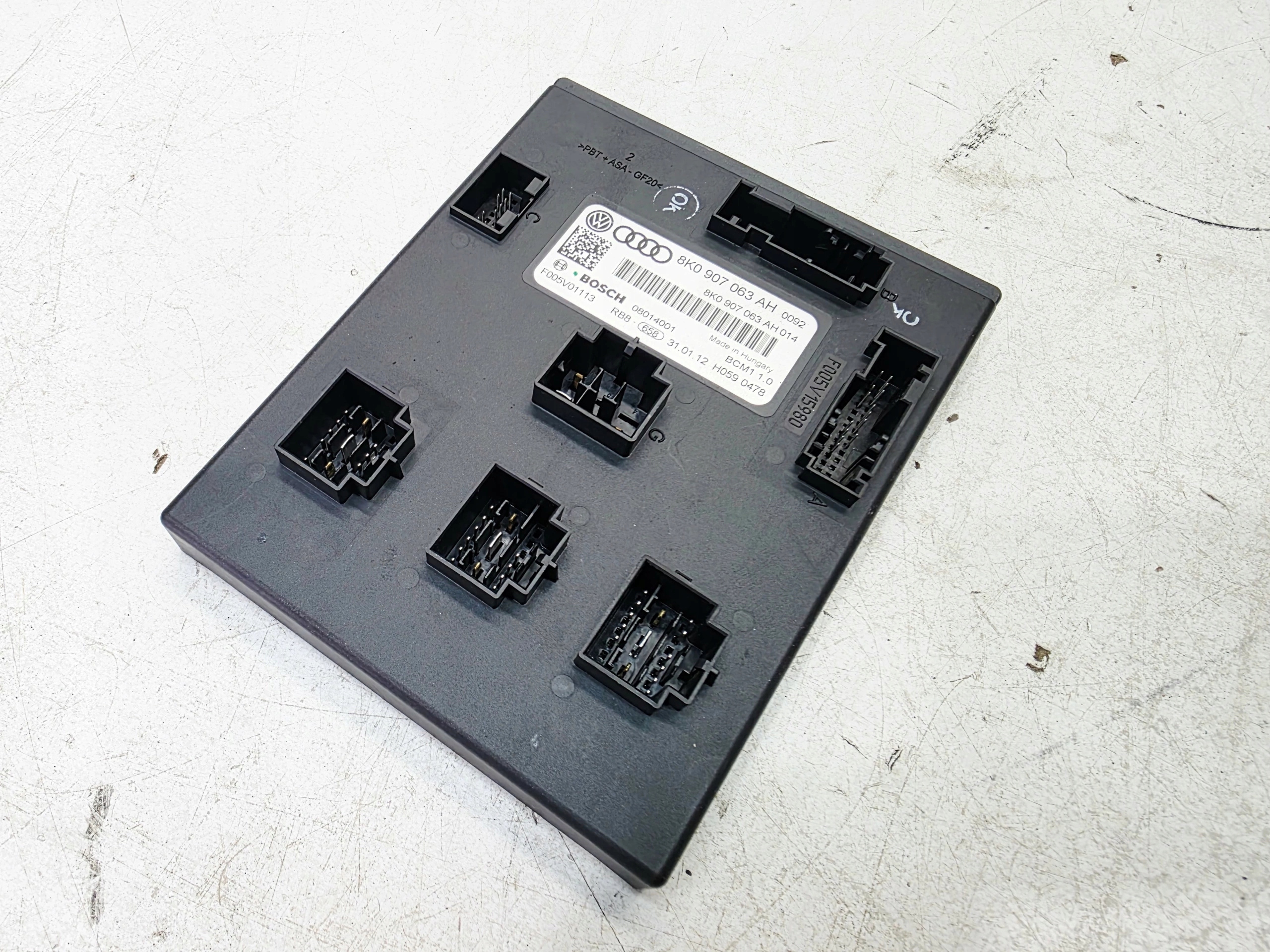 module control unit KOMFORTU AUDI A4 B8 A5 8T Q5 8R 8K0907063AH