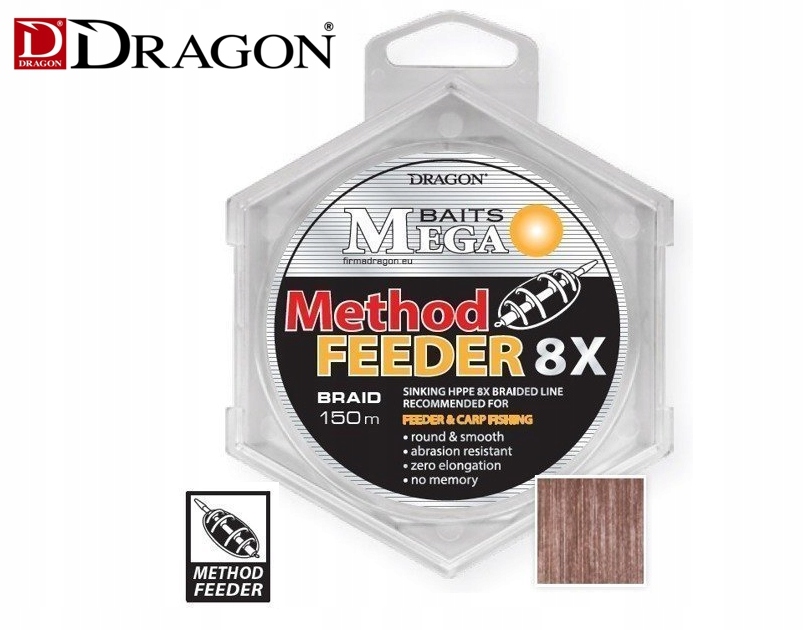 Plecionka Dragon Baits Method Feeder 0,10mm 10,90kg 150m