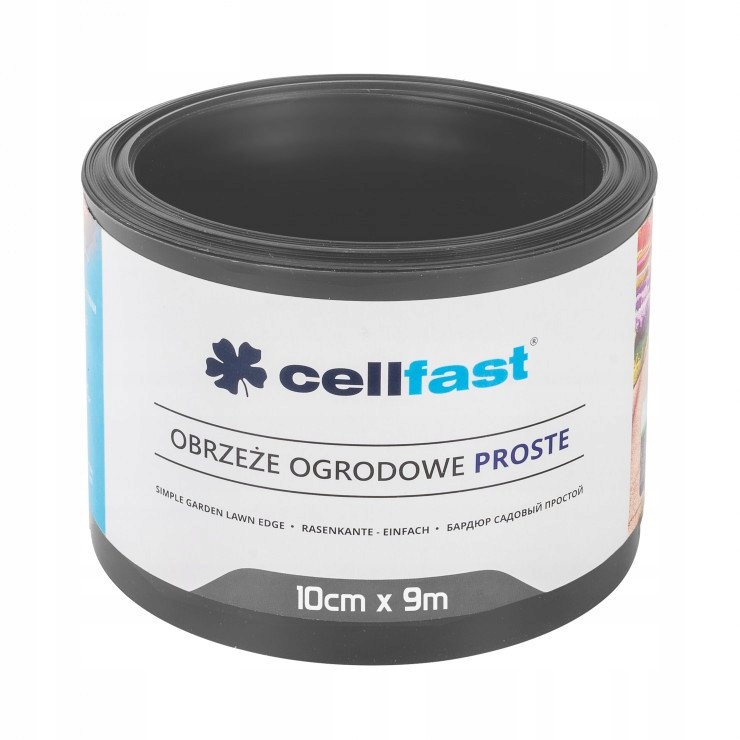 

Obrzeże ogrodowe proste grafitowe 10 cm x 9,0 m