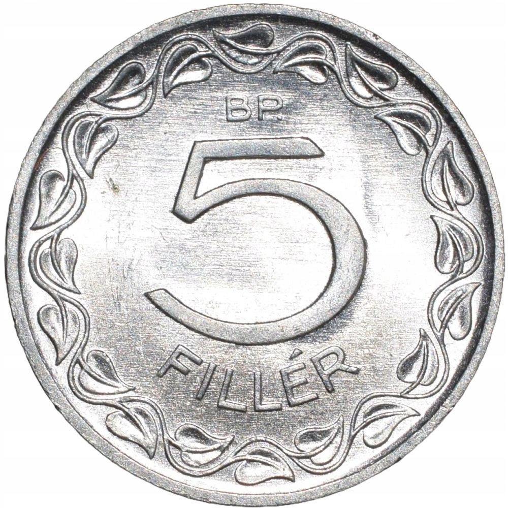Węgry 5 fillerów 1973