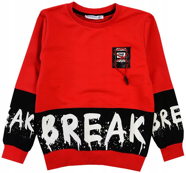 

Bluza Dresowa przez głowę Break 152 J76X