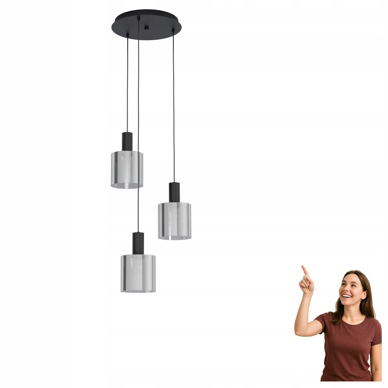 Závesná lampa Gorosiba 98754 Eglo