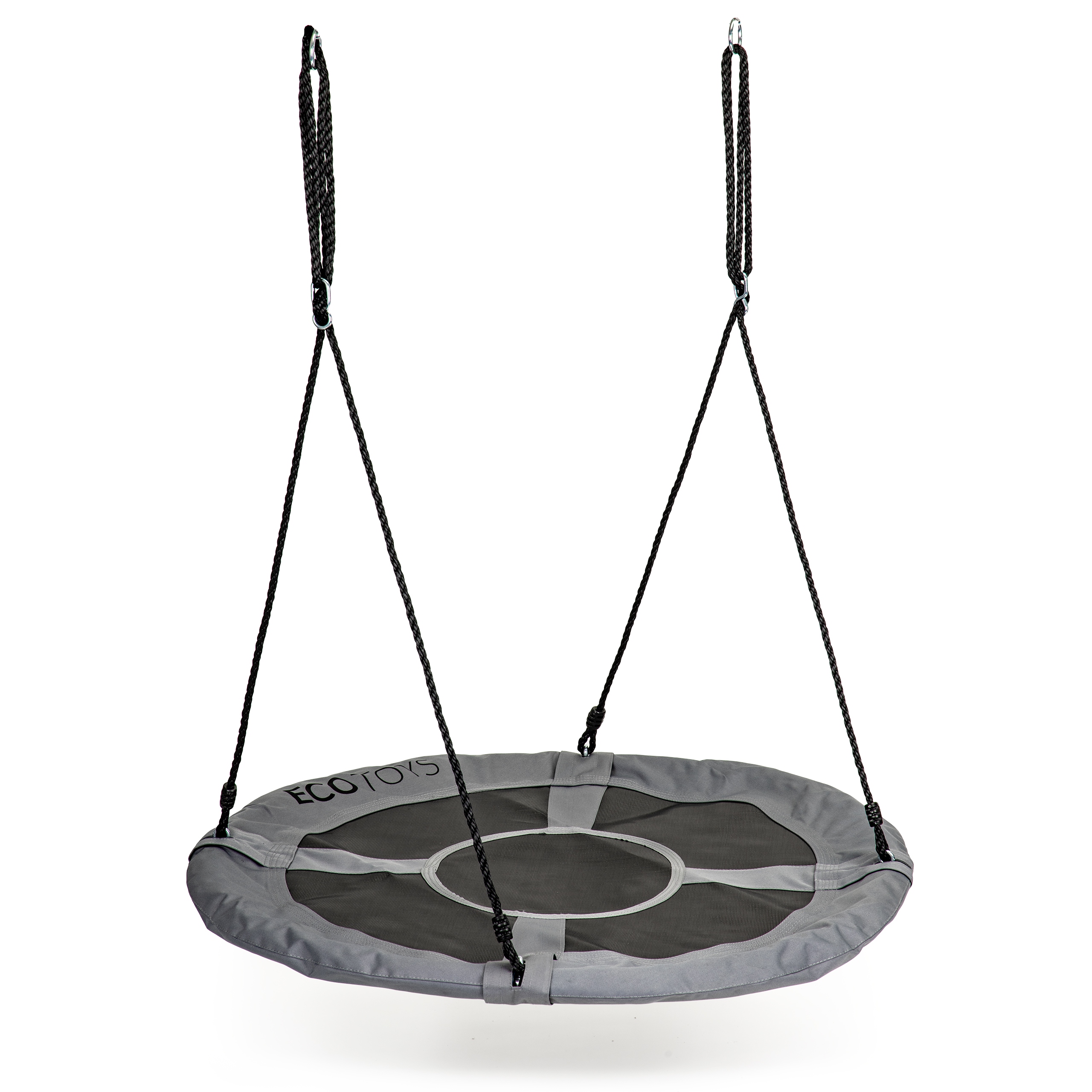 Huśtawka ogrodowa bocianie gniazdo 100cm ECOTOYS szara Materiał metal tworzywo