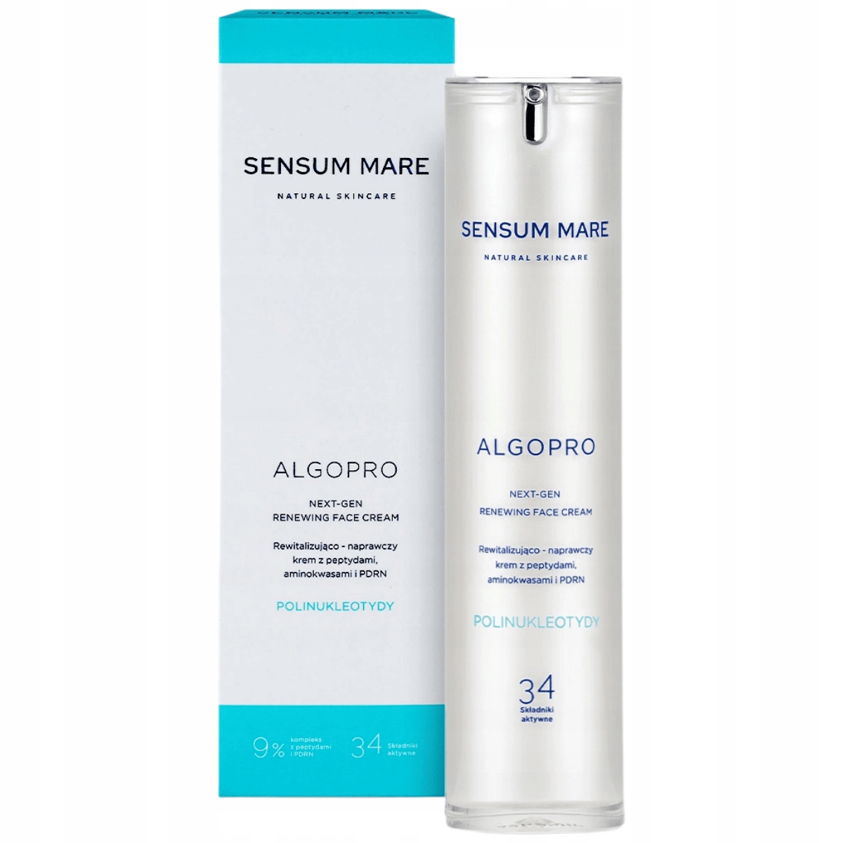 Sensum Mare krém na obličej s polynukleotidy Algopro 50 ml