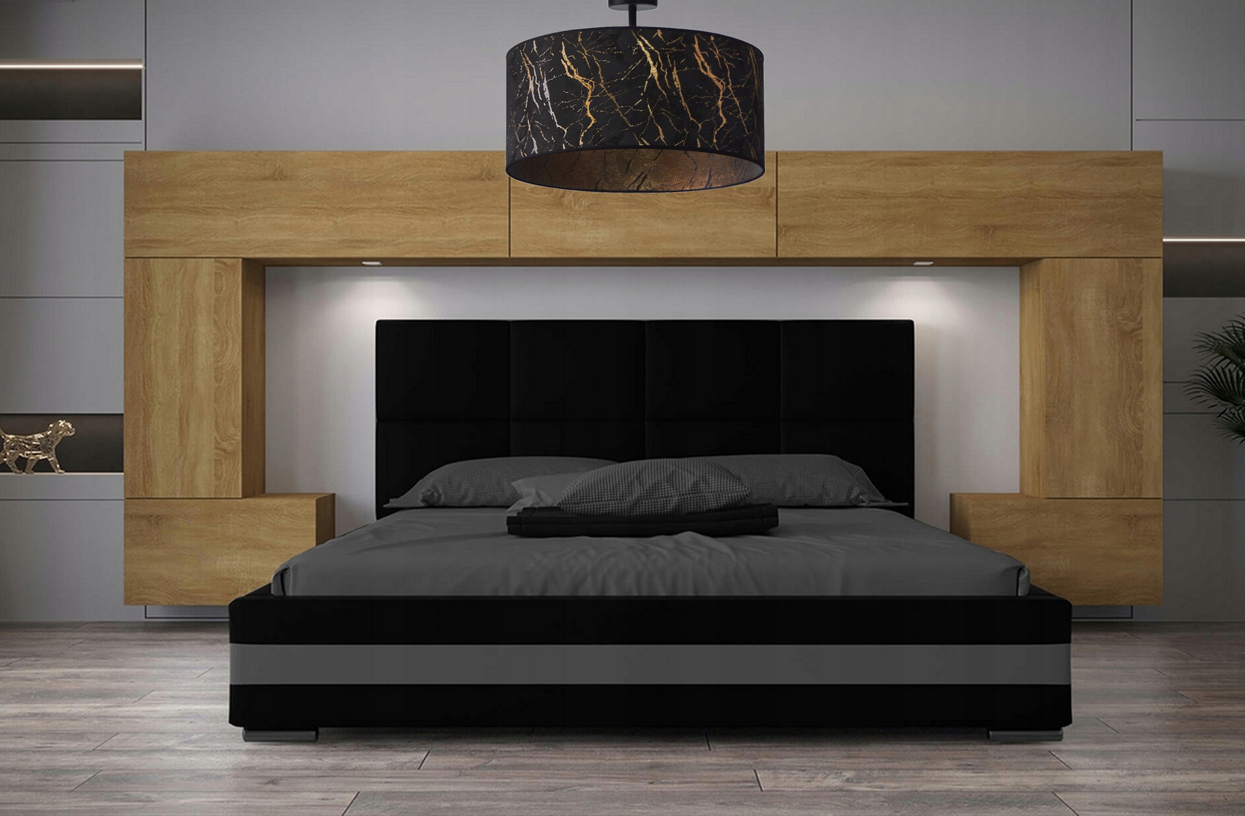 LAMPA PLAFON SUFITOWY ŻYRANDOL PW/ES/1 FI35 LED ABAŻUR SYPIANIA SALON HOL Marka Adex