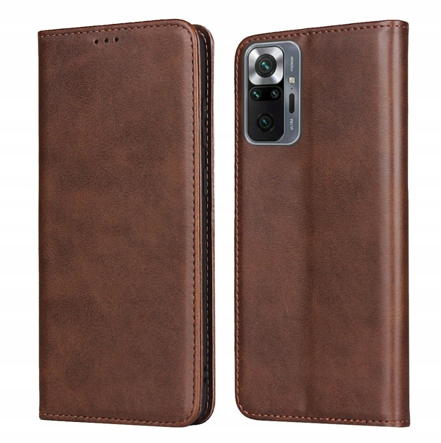 Etui do Redmi Note 10 Pro SKÓRZANE REAL LEATHER Marka Inna