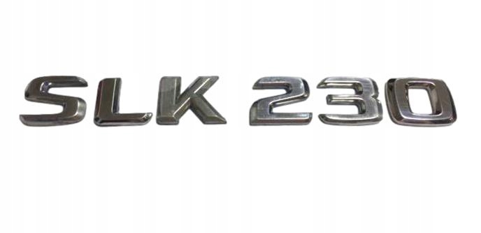 Mercedes R170 Slk Emblém zadnej klapky Slk 230 Originál