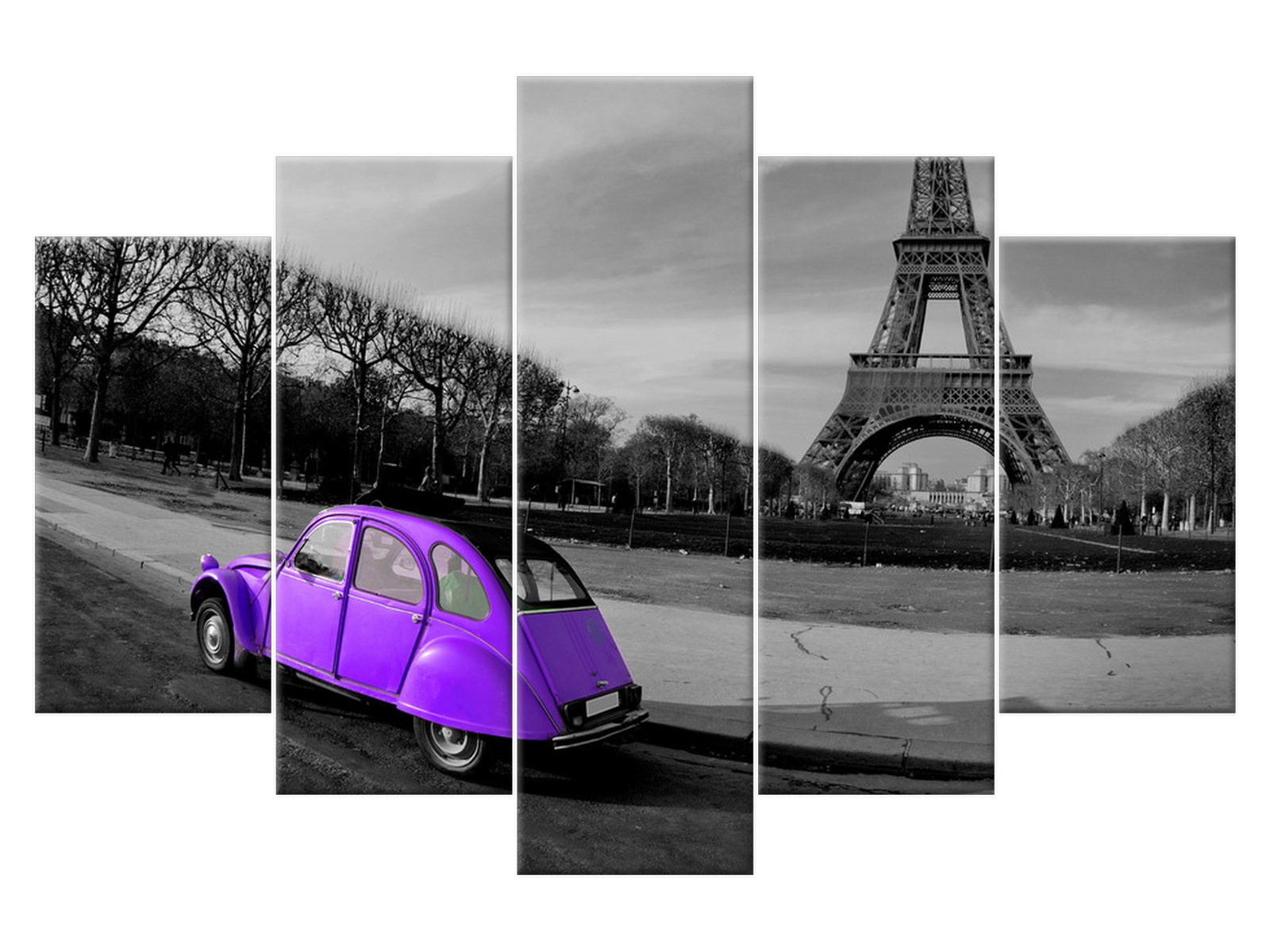 

Obraz Violet old style 150x100 Pejzaż 1376A_5G
