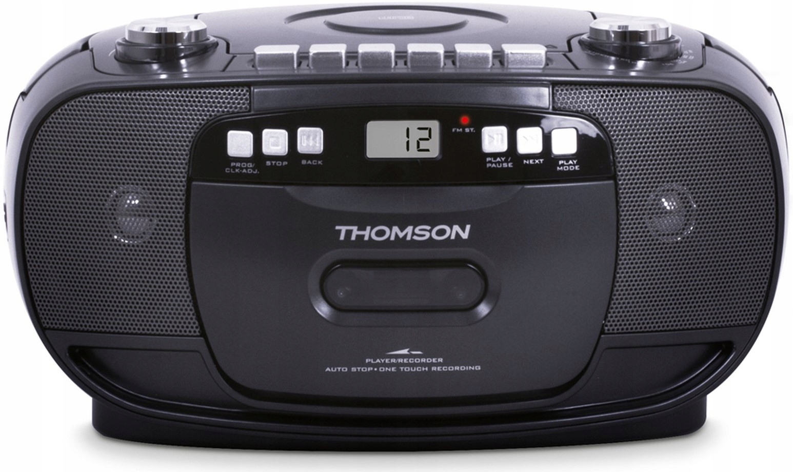 Radiomagnetofon Thomson RK200CD przenośny odtwarzacz CD kaset radio Fm Am