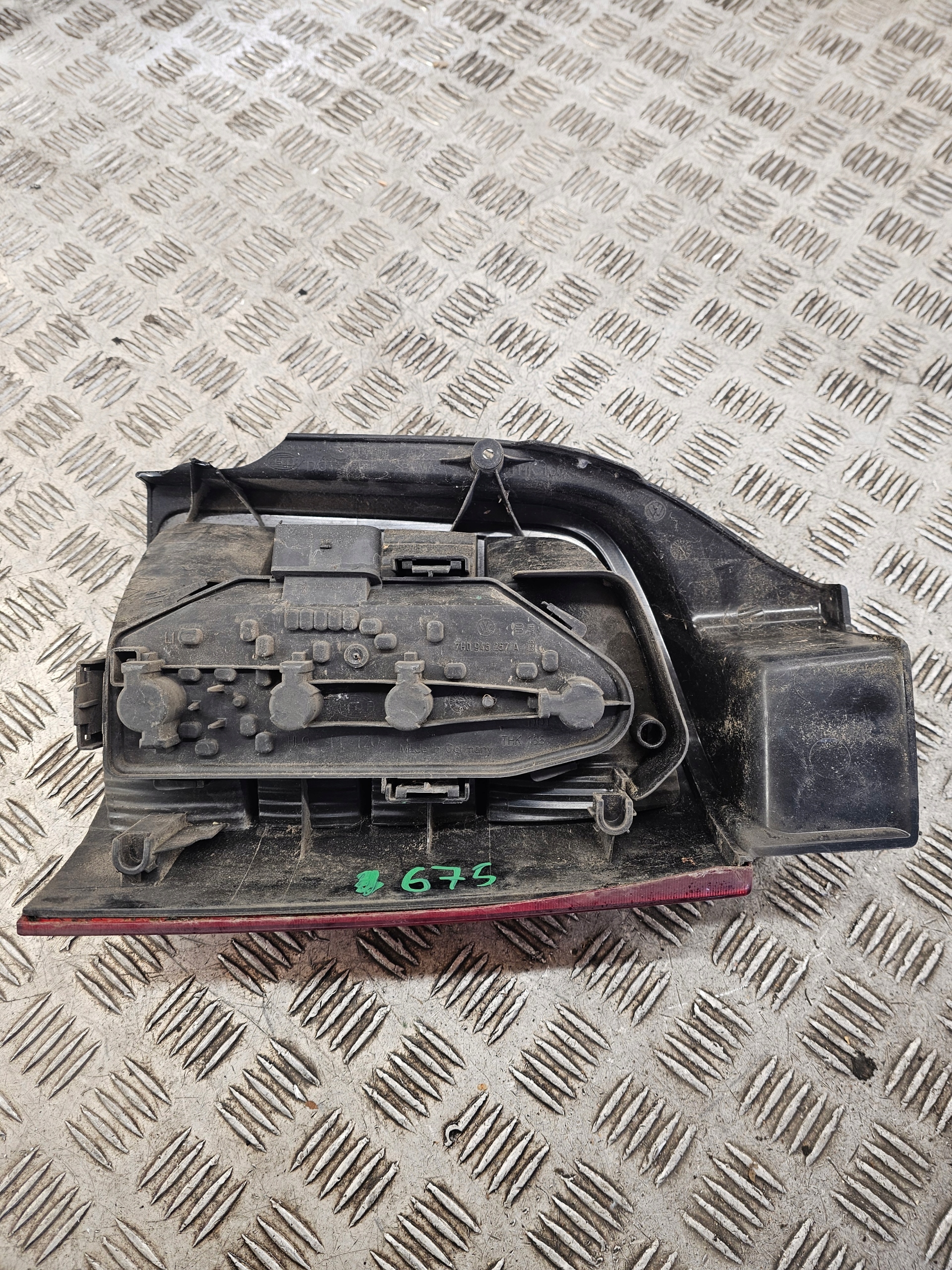 light bonnet left rear part 7H0945257A VW TRANSPORTER CARAVELLE T5 2003- DEPO