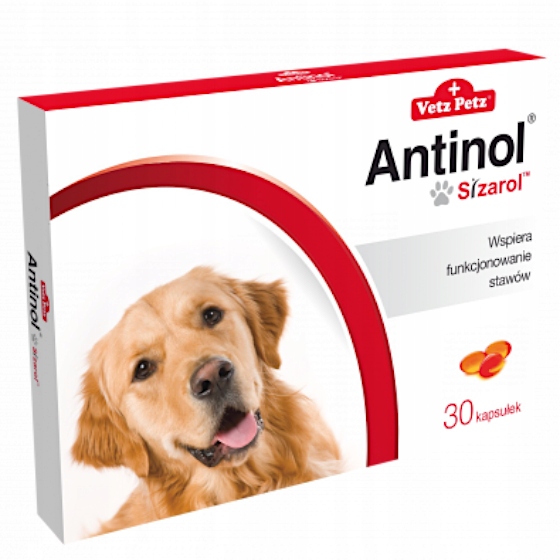 Antinol Sizarol Pies 30 Kapsułki Na Stawy Psa Psy