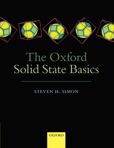 The Oxford Solid State Basics Simon Steven H.