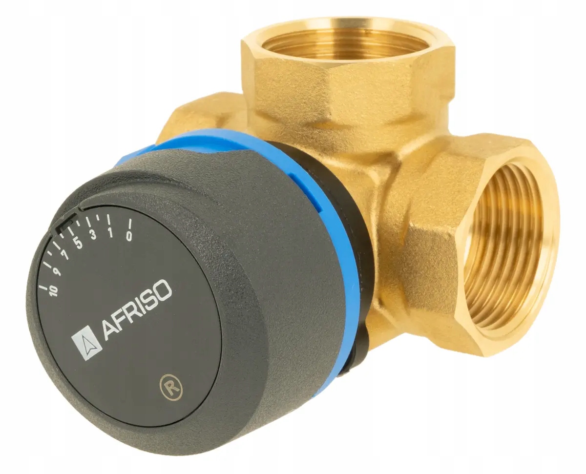 Afriso 3-CESTNÝ Otočný Miešací Ventil Arv 384 Vario Proclick DN25 1''