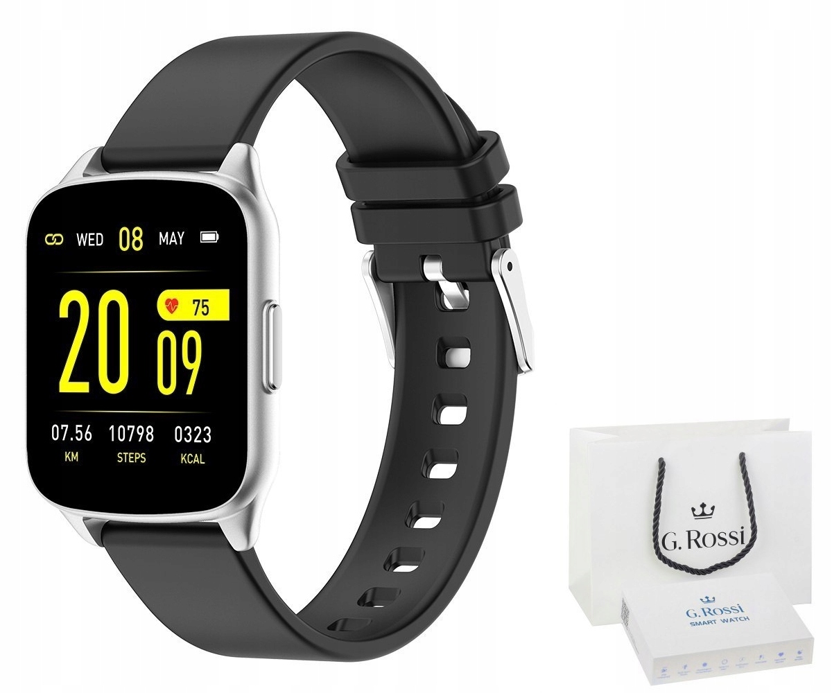

Zegarek Smartwatch G. Rossi Sport Kroki Sms Fb