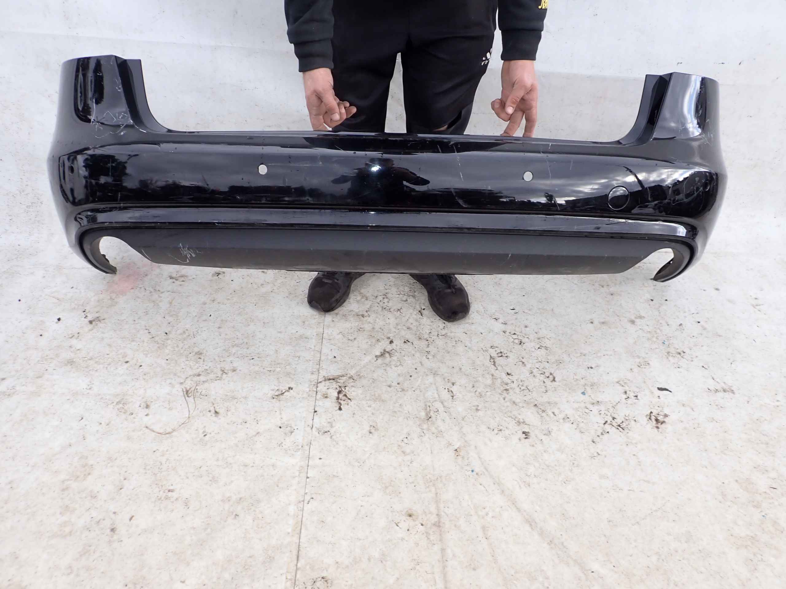 AUDI A4 B8 8K LIFT 11- KOMBI bumper rear part rear PDC