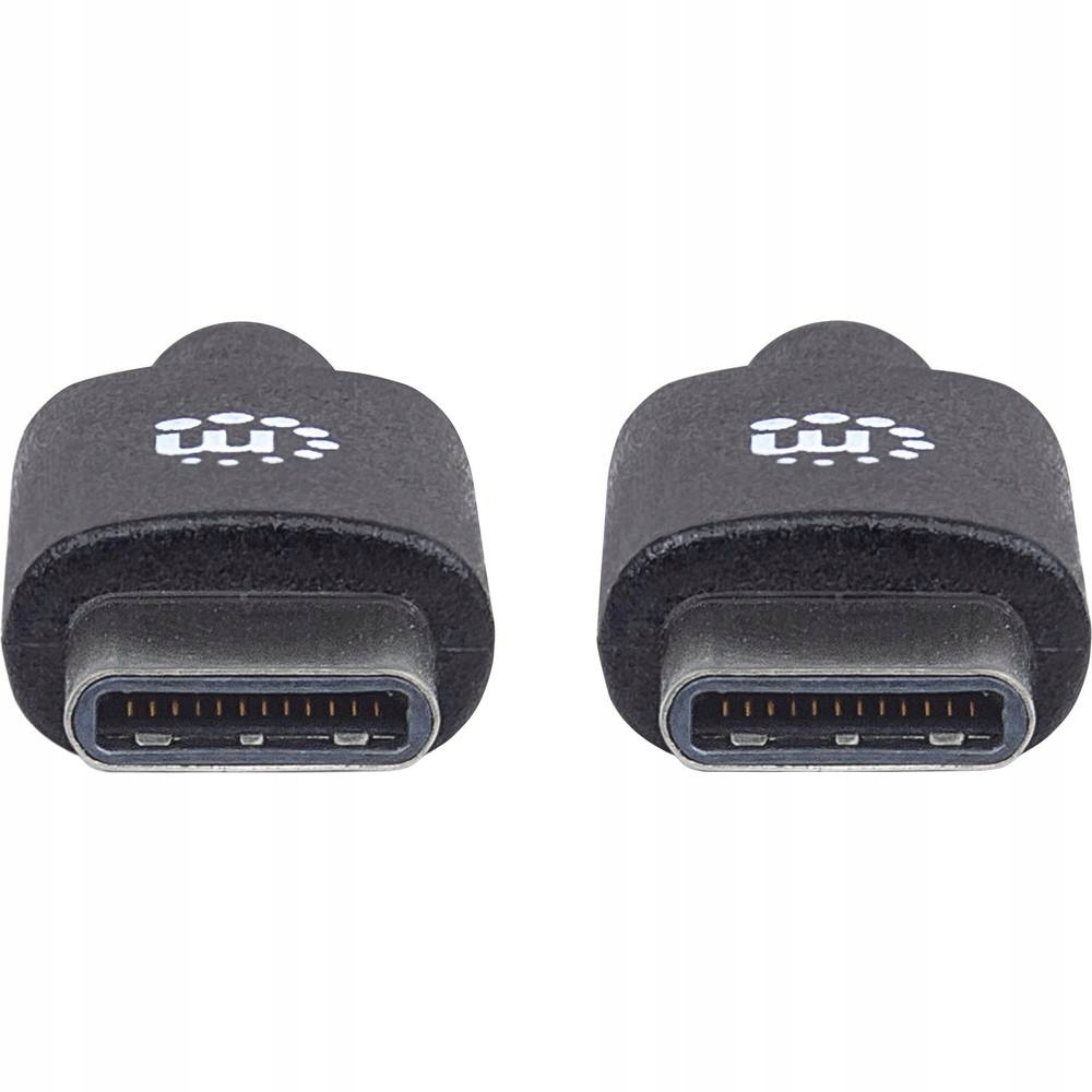 Manhattan 354882 kabel USB 3 m USB C Męska Czarny Model 354882