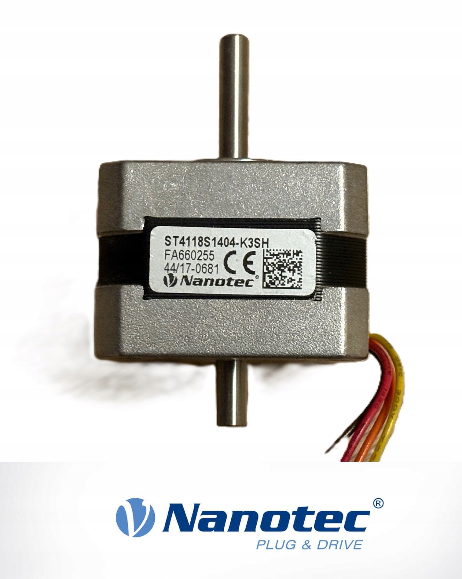 Kompaktní krokový motor Nanotec ST4118S1404-K3SH, NEMA17, 1.4A, 1.8° Nový