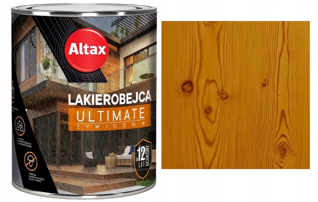 Altax Pryskyřičný Lak Ultimate 2,5 L Kaštan – 12 Let Ochrany