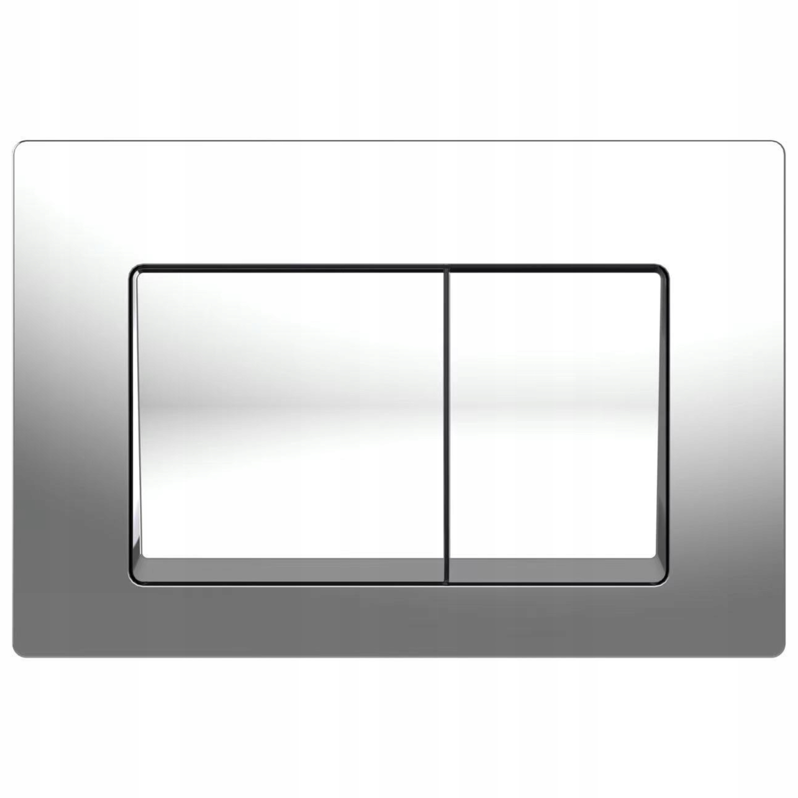 PRZYCISK WC CHROM DO GEBERIT SIGMA DELTA PRZYCISK SPŁUKUJĄCY PODWÓJNY