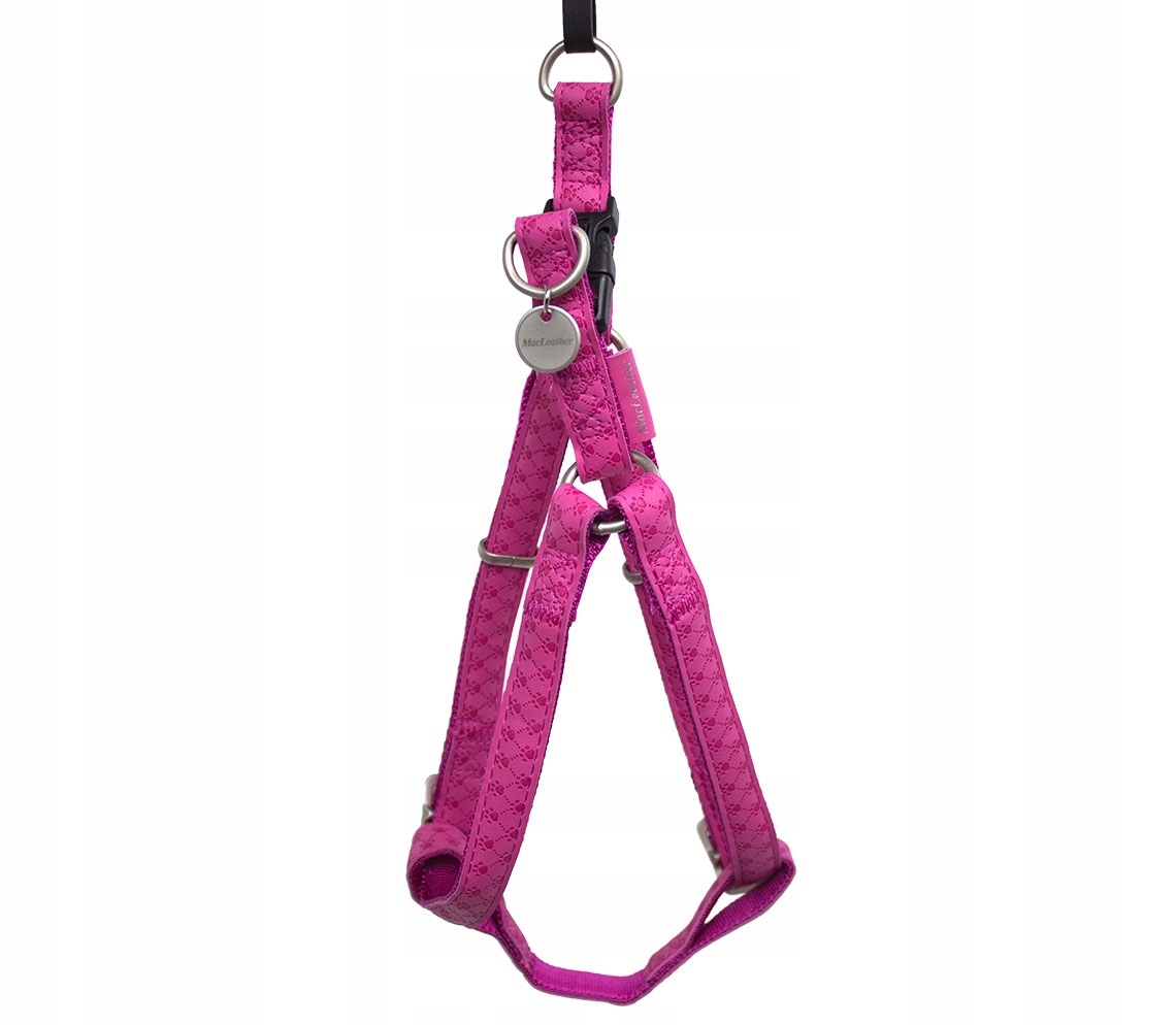 Levně Regulovatelné ramenní popruhy Zolux Mac Leather M Fuchsiová 20 mm Komfortní Beztlakové