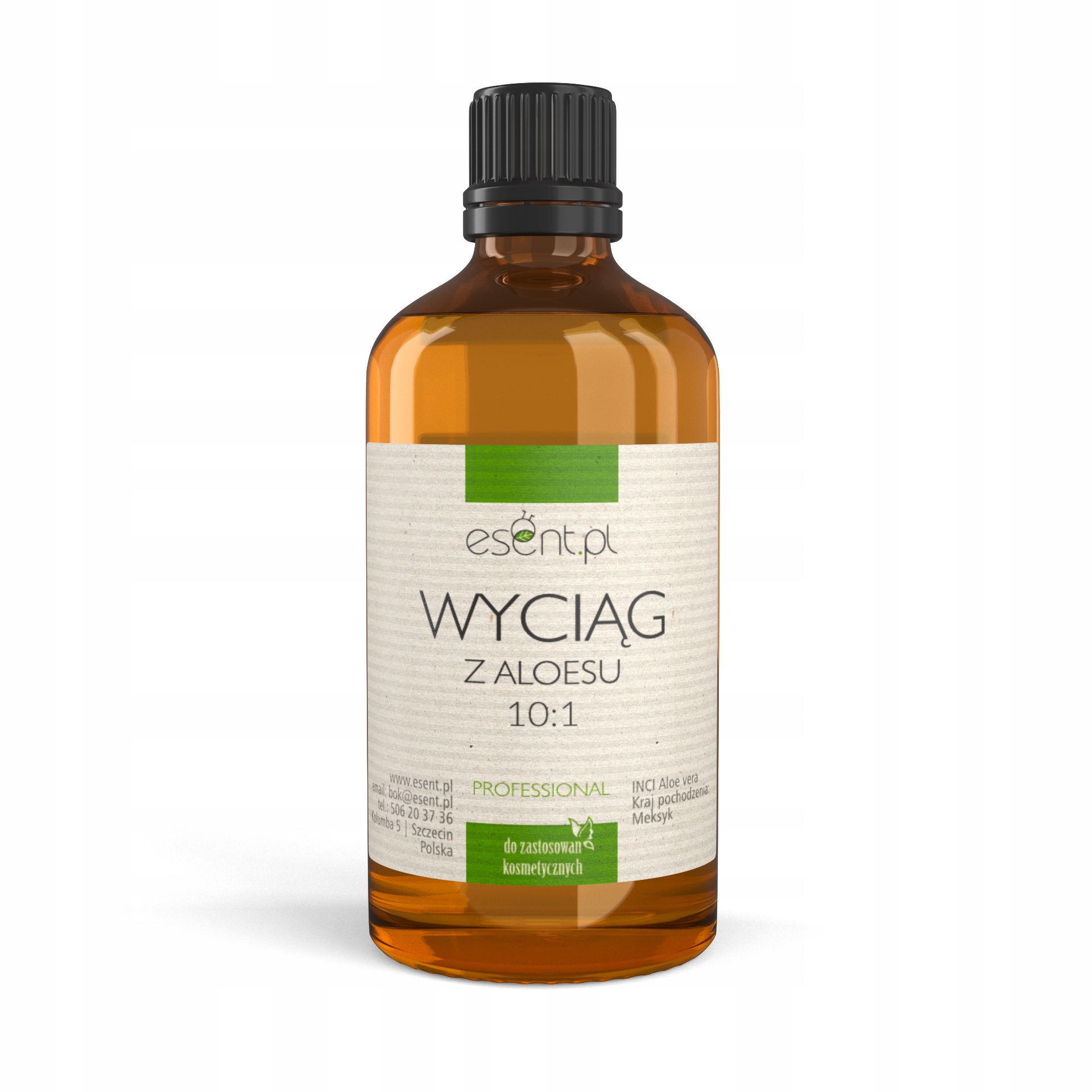 

Wyciąg z Aloesu stężony 10 1 poj. 100 ml