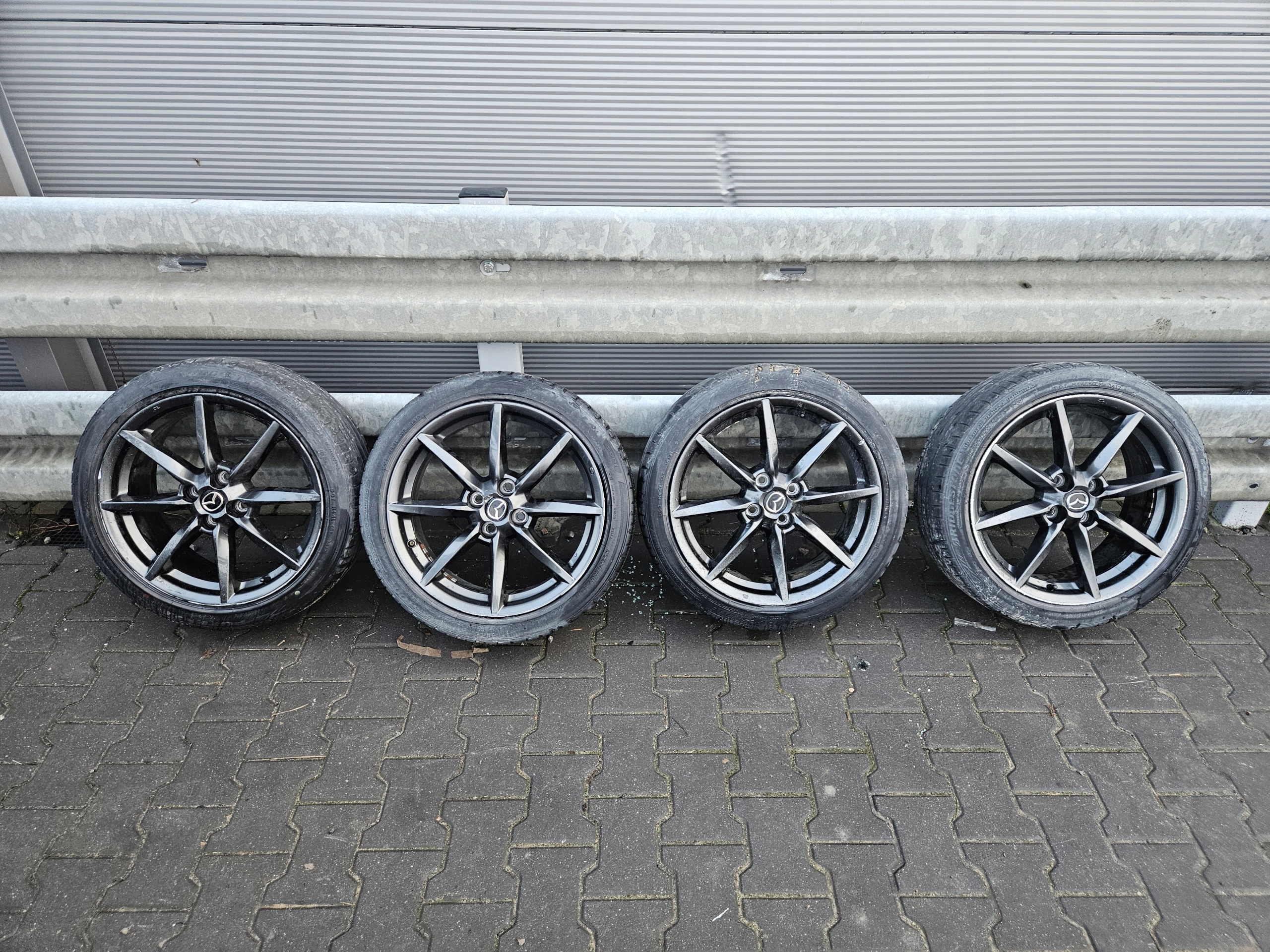 discs aluminium Mazda OE MX-5 ND 7.5" x 17" 4x100 ET 45