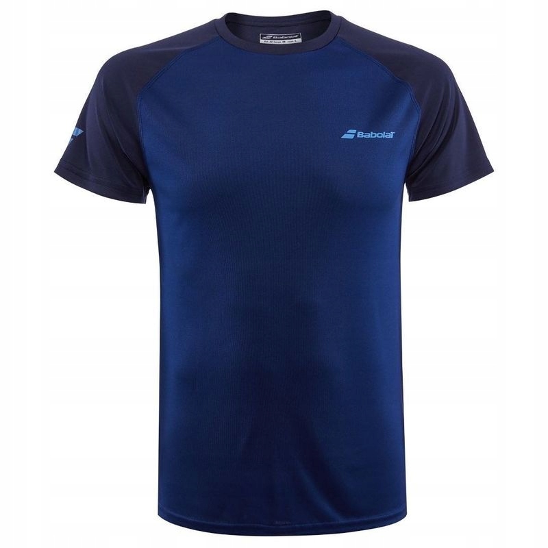 Koszulka Babolat Play Crew Neck Tee Men Estate Blue XXL