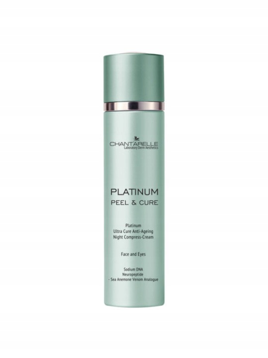 Chantarelle Platinum Ultra Cure Anti-Ageing Night Compress-Cream Platynowy