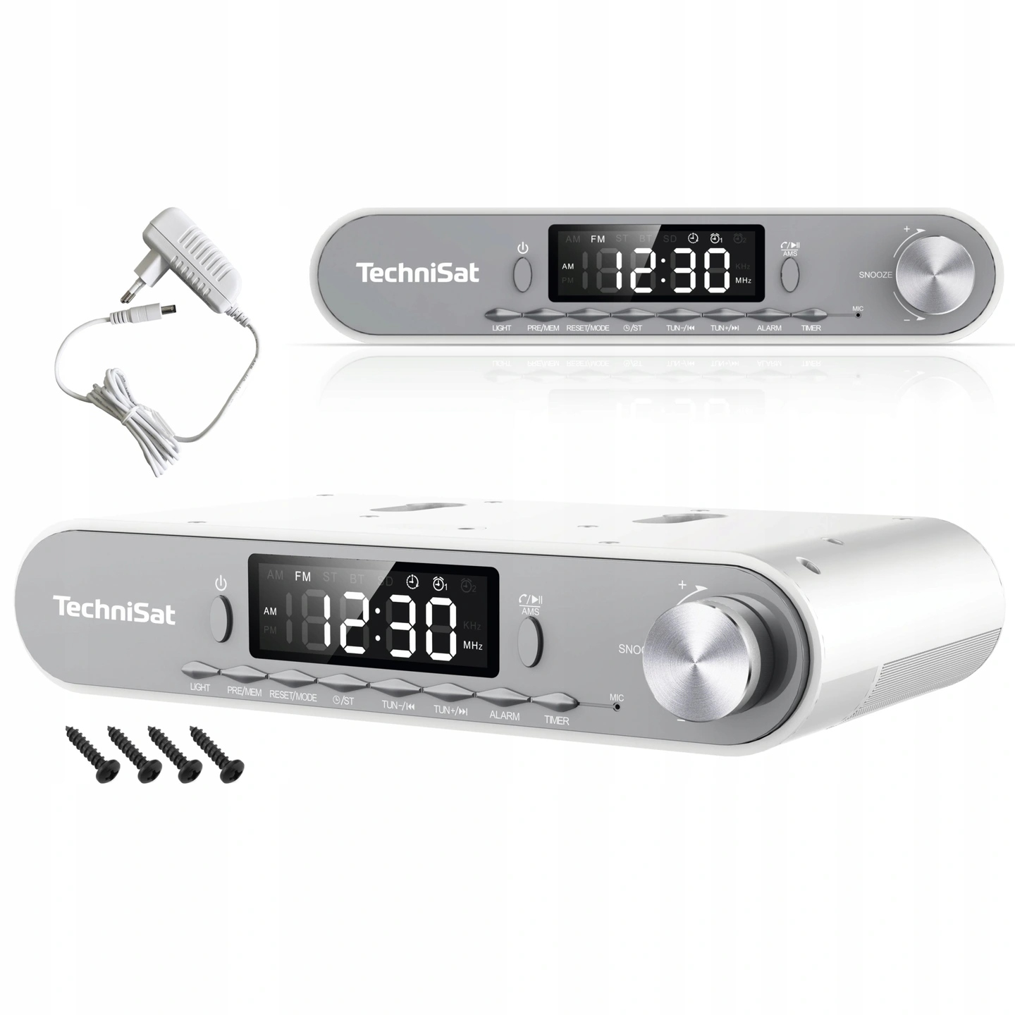 TECHNISAT RADIO KUCHENNE PODWIESZANE PODSZAFKOWE BLUETOOTH FM LAMPKA LED