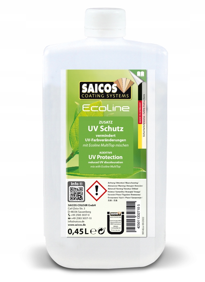 Saicos MultiTop Uv ochrana laku 9914 0,45L