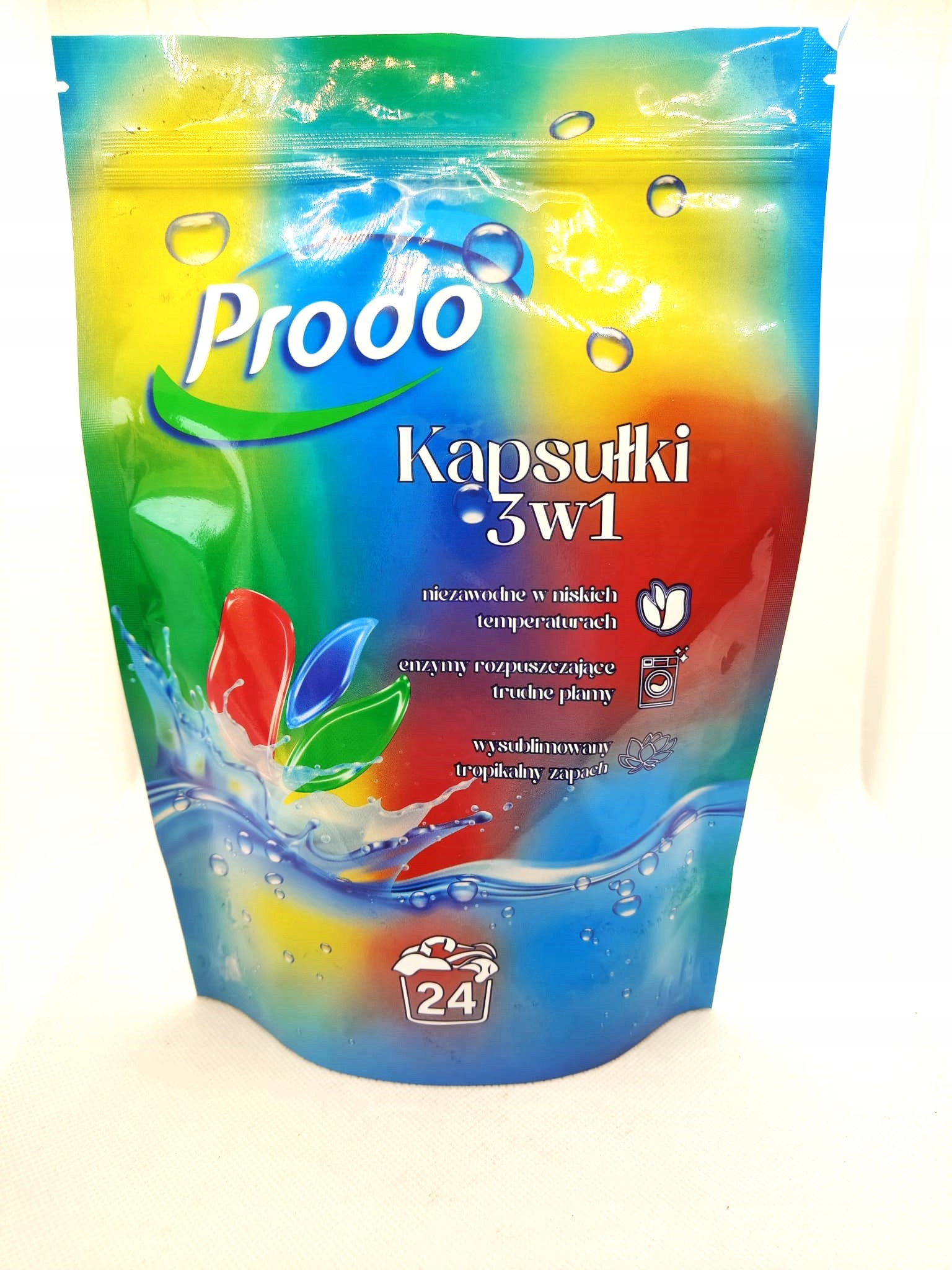 Levně Kapsle na praní Prodo Color, univerzální 120 ks, Premium, 120 praní