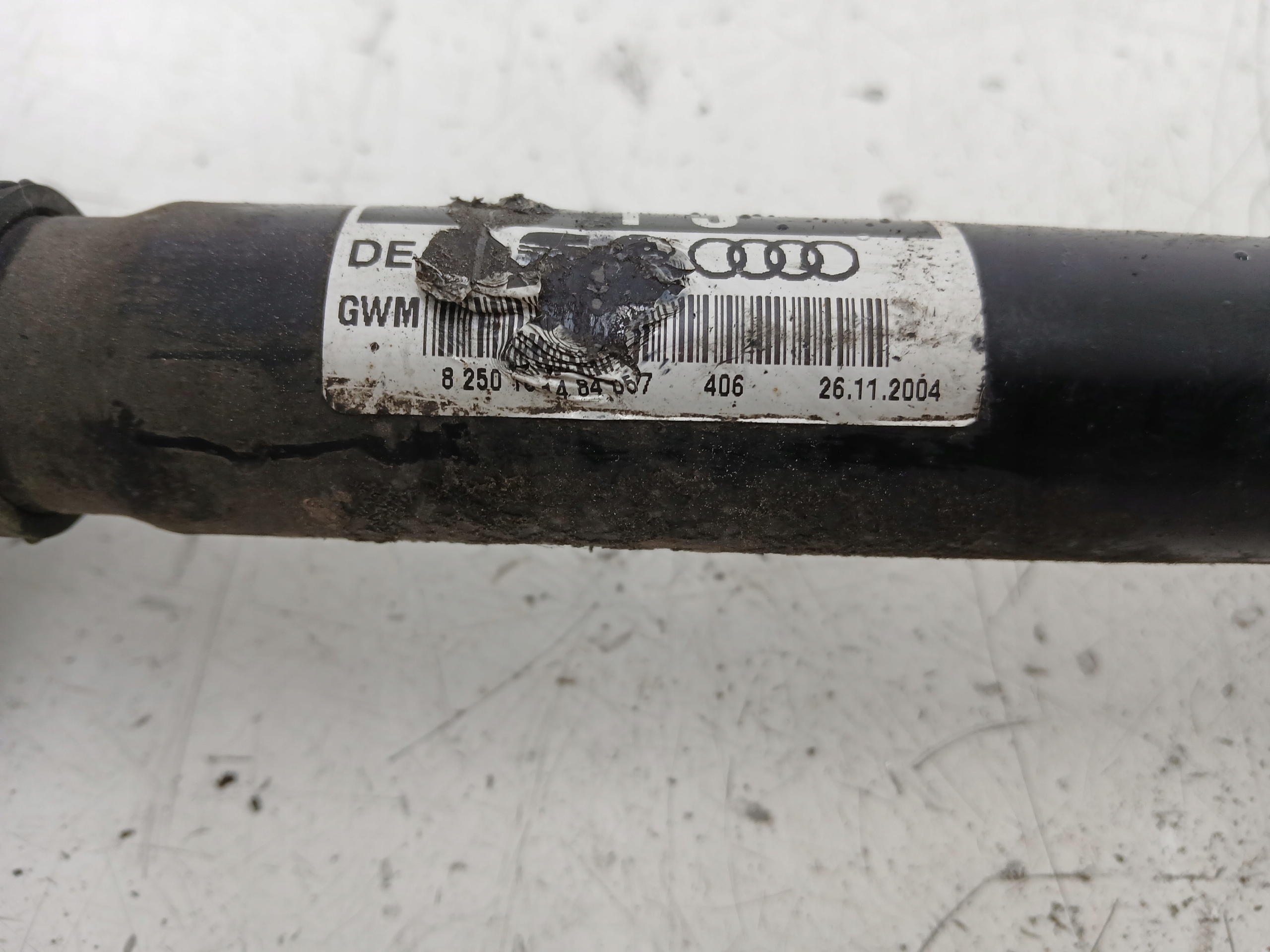AUDI A6 C6 2.7 TDI 3.0 TDI semi-axis left front AUTOMAT 4F0407271J