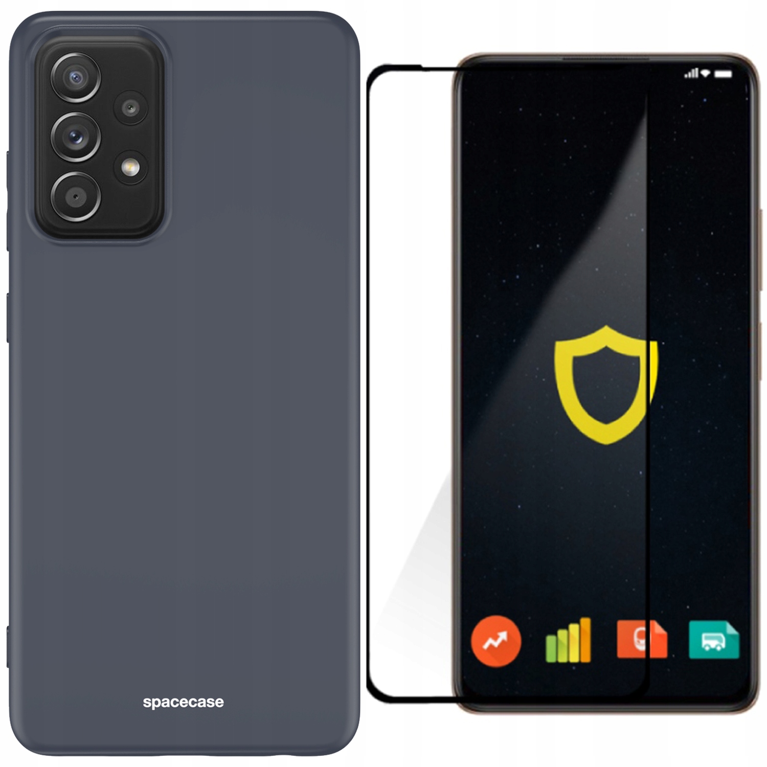 

Etui Matowe Spacecase Do Galaxy A52 A52S Szkło