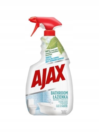 Levně 3X Ajax Čistící sprej do koupelny 750 ml