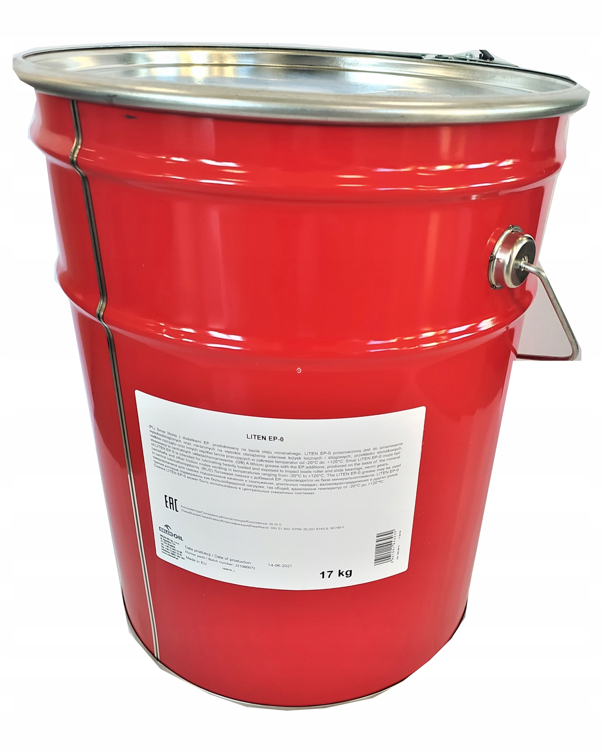 

Orlen Oil Liten EP-0 17KG.