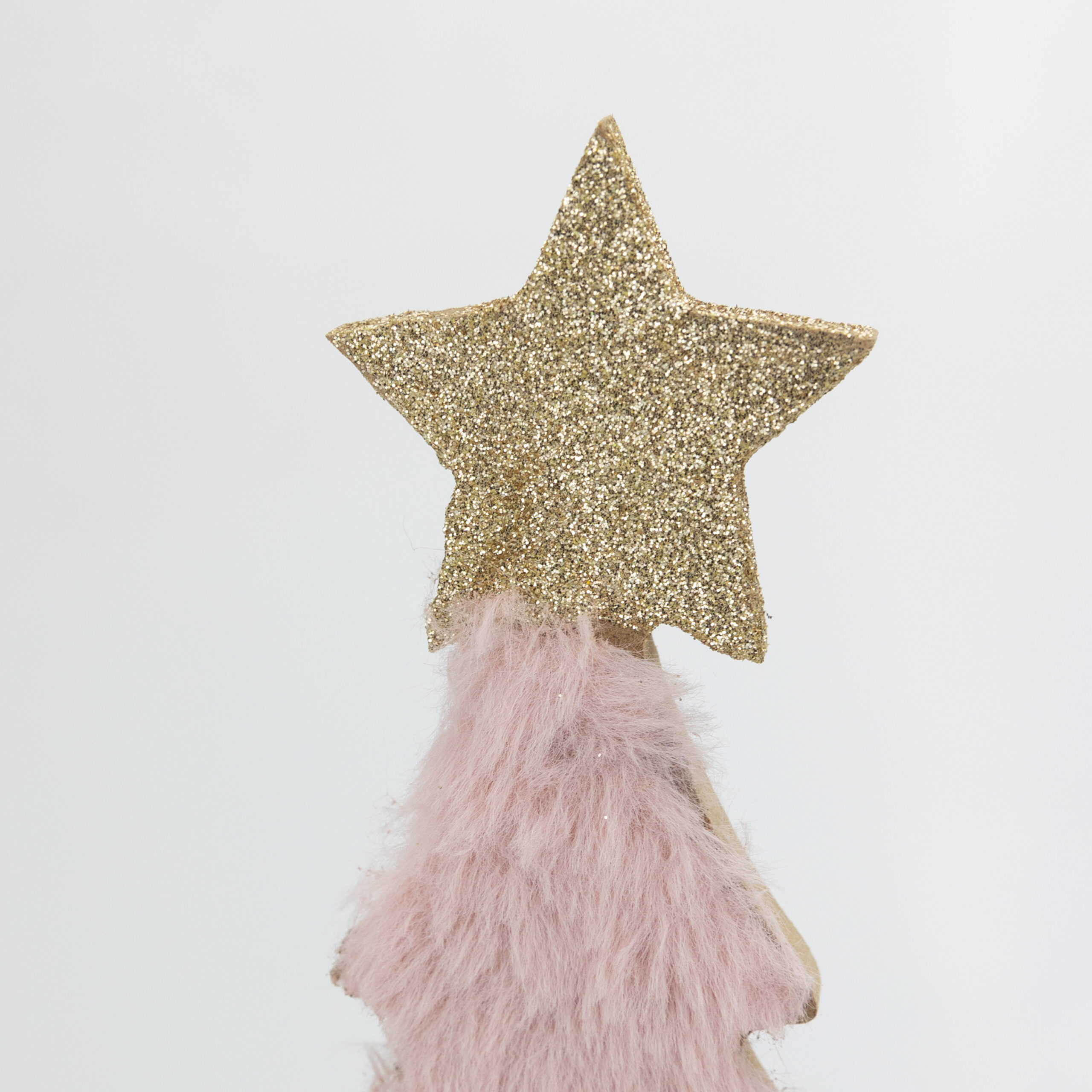 ŚWIATECZNA DEKORACJA CHOINKA ŚWIĄTECZNA OZDOBA FIGURKA Z DREWNA STOJĄCA Wysokość produktu 36 cm