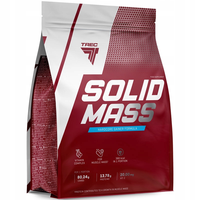 Trec Solid Mass 5800g Gainer Solidní Doplněk Sportovní Stravy