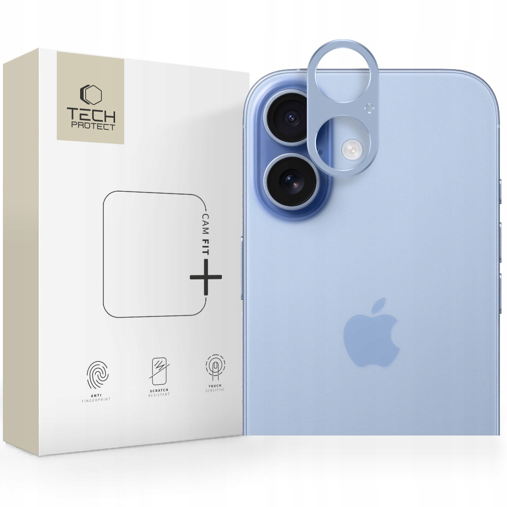 Osłona Aparatu Tech- Protect Camalloy Fit+ iPhone 17 Mist Blue Tech-