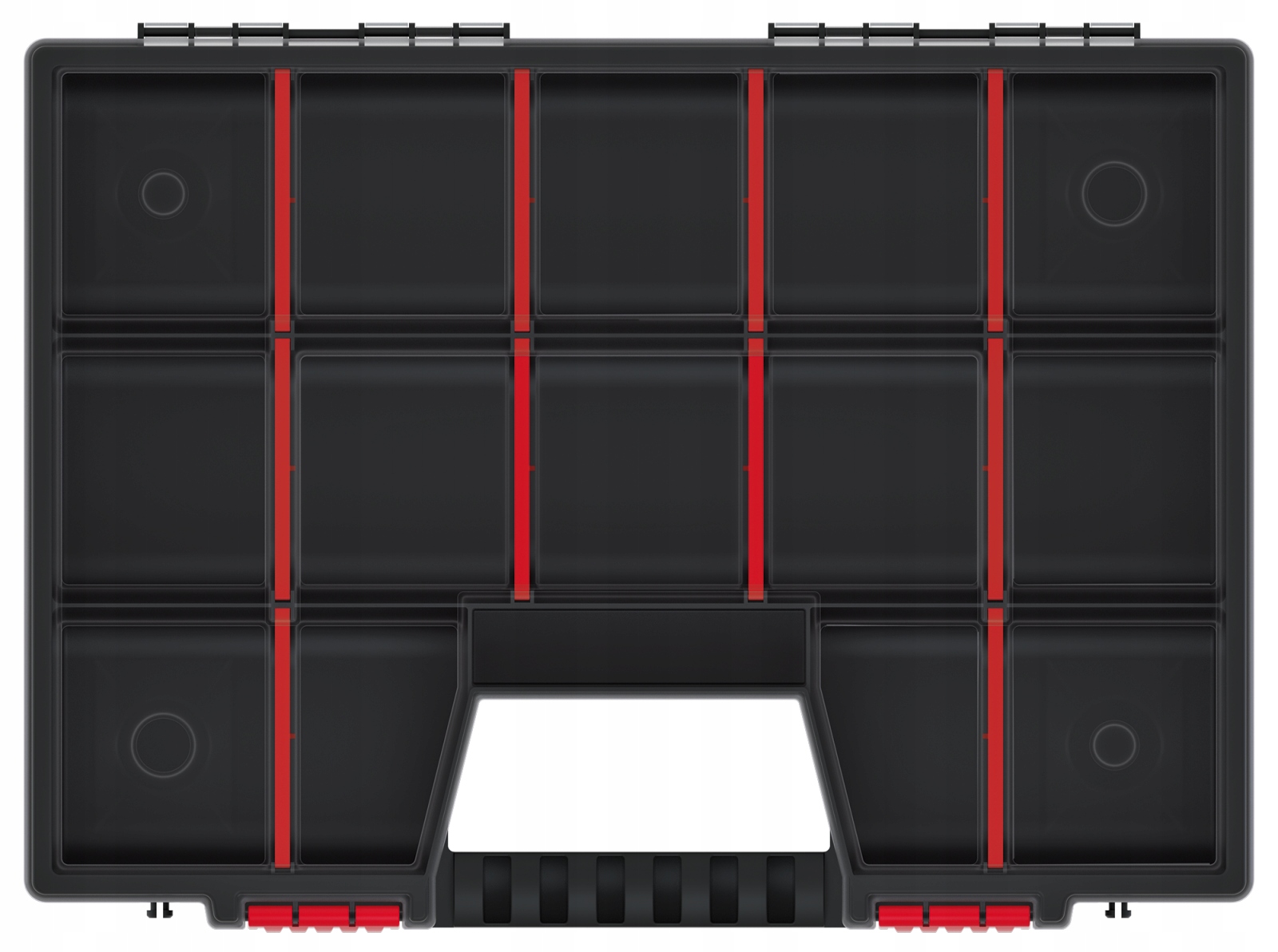KISTENBERG MOCNY ORGANIZER ŚRUBKI 14 KOMÓR Długość 39 cm