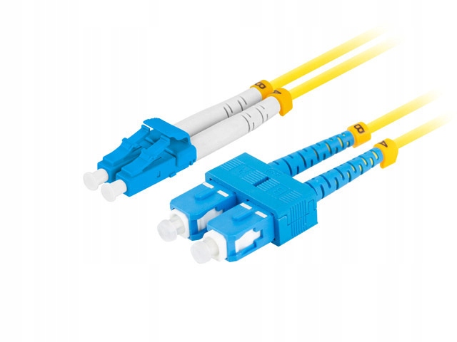 Patchcord światłowodowy Sm SC/UPC-LC/UPC Duplex