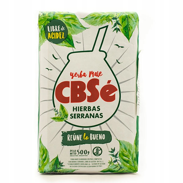 Levně CBSe Hierbas Serranas 500 g Yerba mate